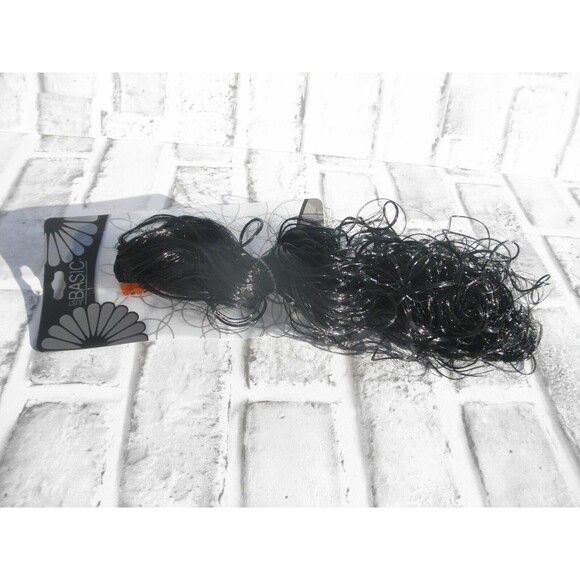 NEW JUST BASIC SYNTHETIC BLACK JAW CLAW CLIP CURLY PONY TAIL HAIR EXTENSION 11" - Picture 5 of 7